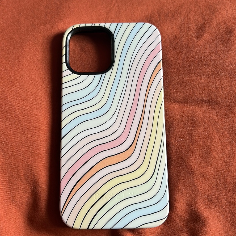 casely rainbow iphone 12 pro max case